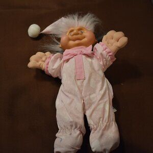Vintage 1991 Bedtime Troll Doll